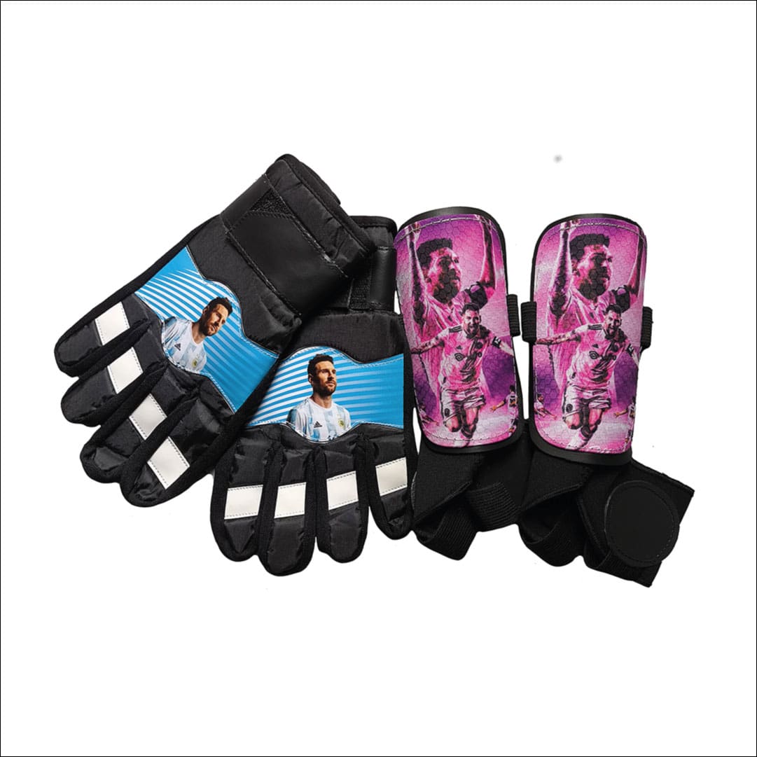 COMBO Guantes de Arquero + Canilleras con Tobillera